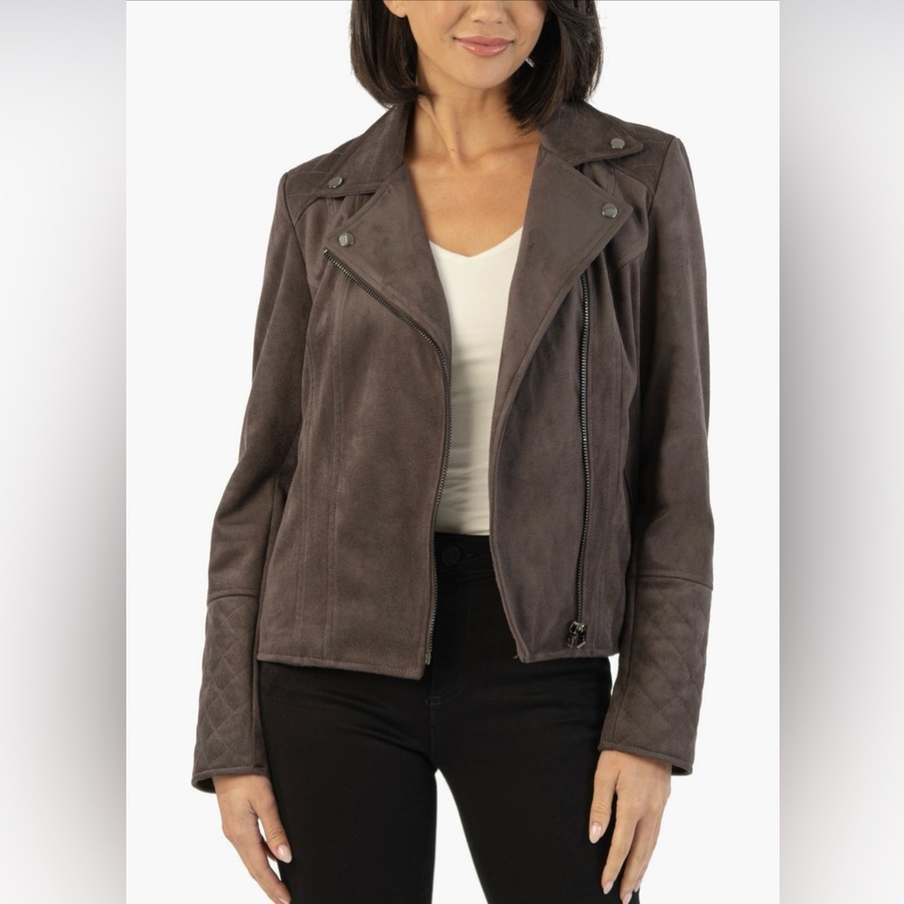 Kut from the Kloth Faux Suede Jacket